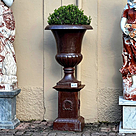 imagem do produto Vaso Decorativo S�culo XIX em Ferro Fundido 78cm - VF031 Design Cl�ssico para Jardins 
