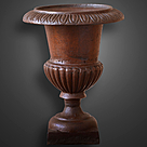 imagem do produto Vaso Leblon em Ferro Fundido 35cm - VF043 Design Vers�til e Eleg�ncia