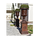 imagem do produto Vaso Romano Liso GG 115cm Ferro Fundido VF128 Eleg�ncia Cl�ssica Monumental