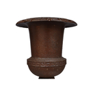 imagem do produto Vaso Ta�a Borda Detalhada em Ferro Fundido 45cm - VF096 Sofistica��o Cl�ssica 