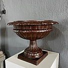 imagem do produto Vaso Ta�a Duarco 40cm Ferro Fundido VF091 Eleg�ncia Cl�ssica com Detalhes Sofisticados