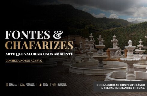 Fontes e Chafarizes à venda na Quinta Dell'Arte
